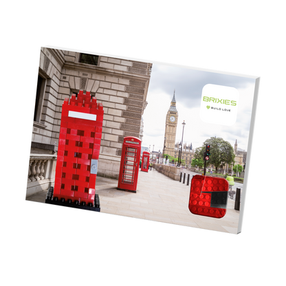 BRIXIES Postcard Telephone Box