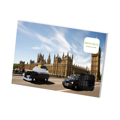 BRIXIES Postcard London Taxi