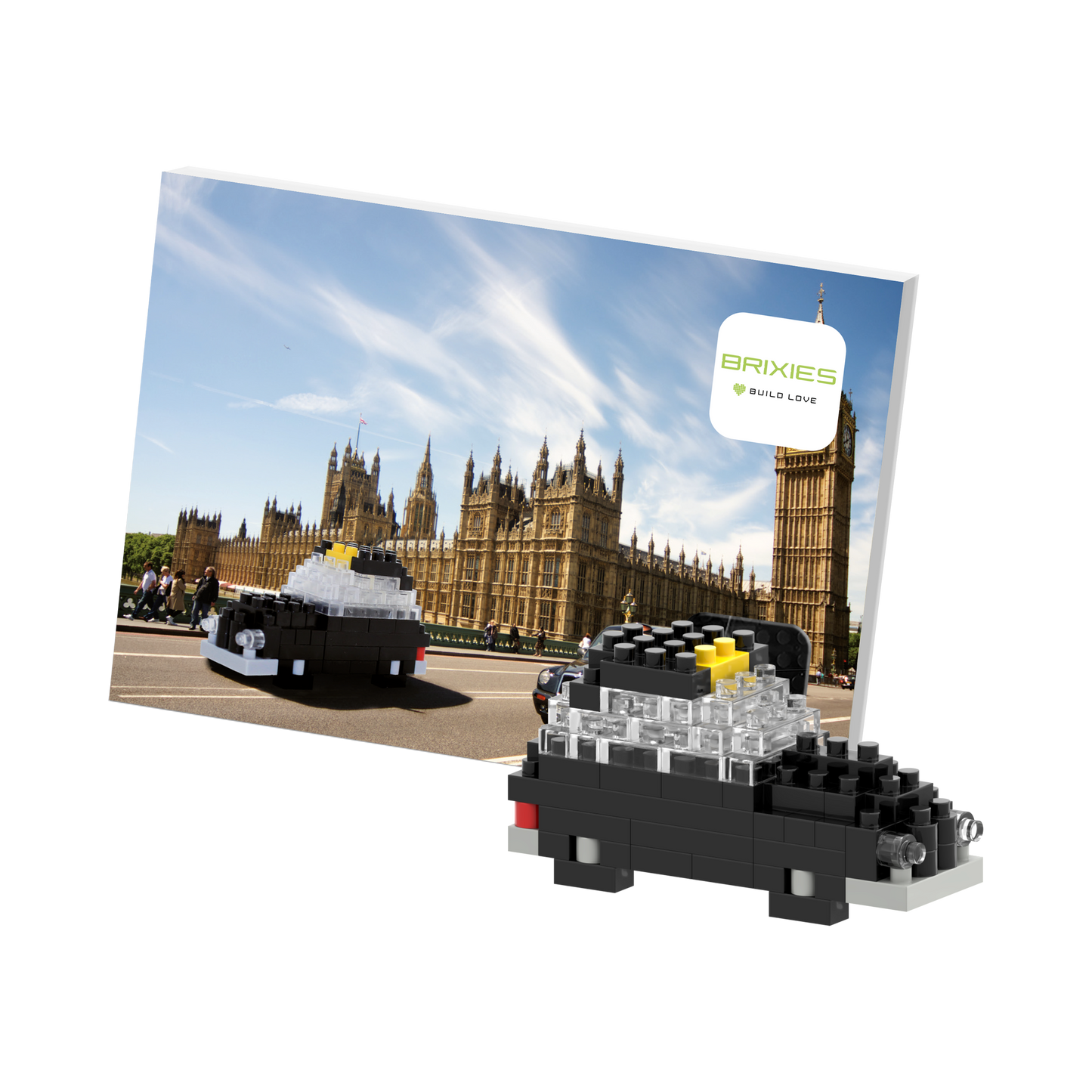 BRIXIES Postcard London Taxi