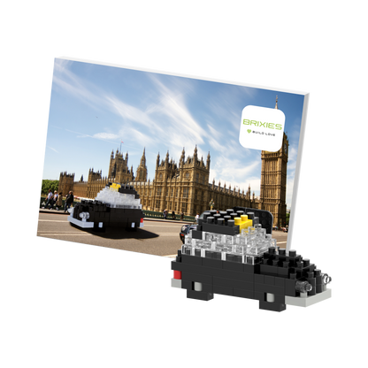 BRIXIES Postcard London Taxi