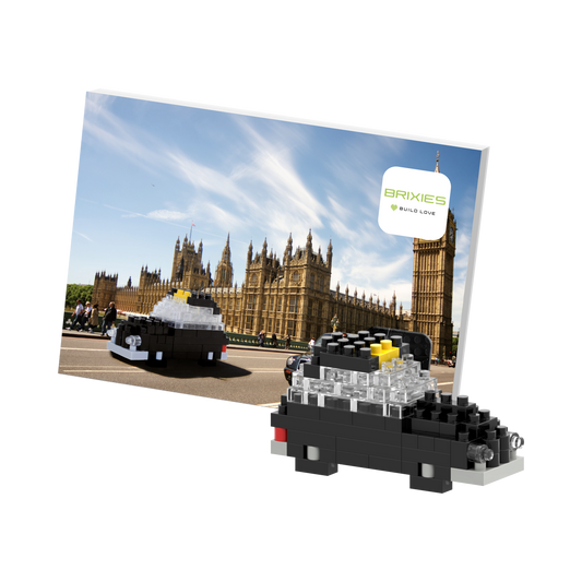 BRIXIES Postcard London Taxi