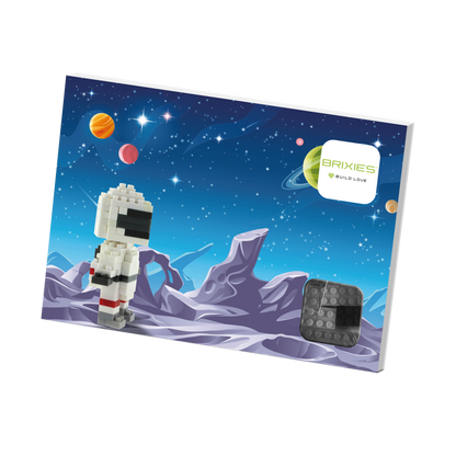 BRIXIES Postcard Astronaut