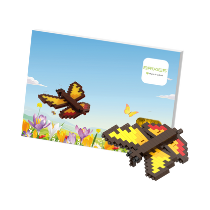 BRIXIES Butterfly Postcard