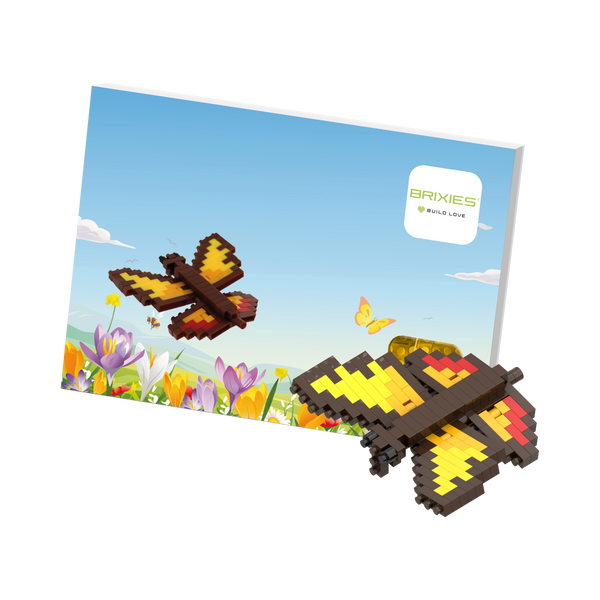 BRIXIES Butterfly Postcard