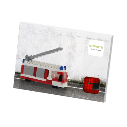 BRIXIES Postcard Fire Department