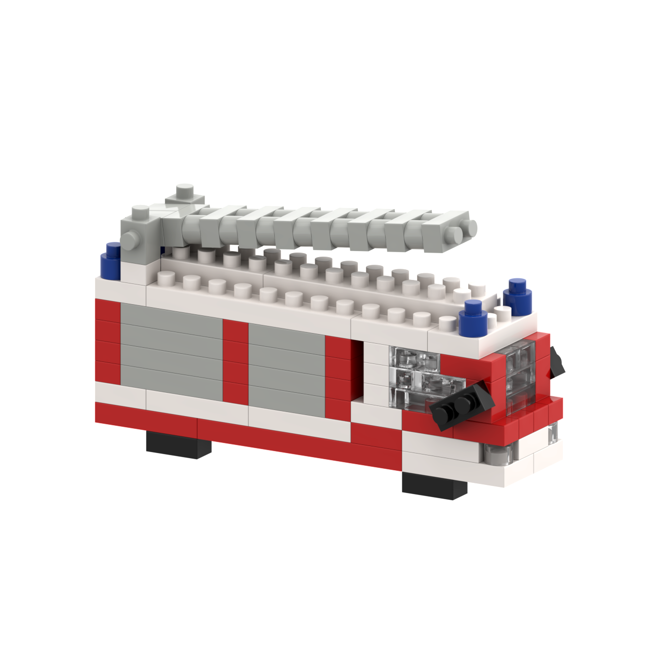BRIXIES Postcard Fire Department
