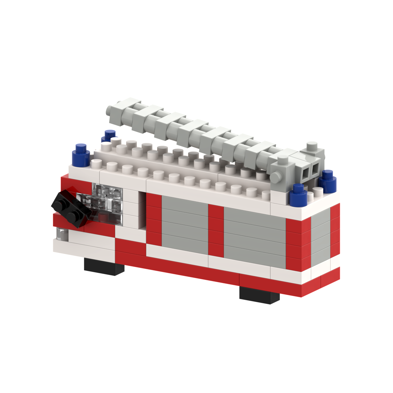 BRIXIES Postcard Fire Department