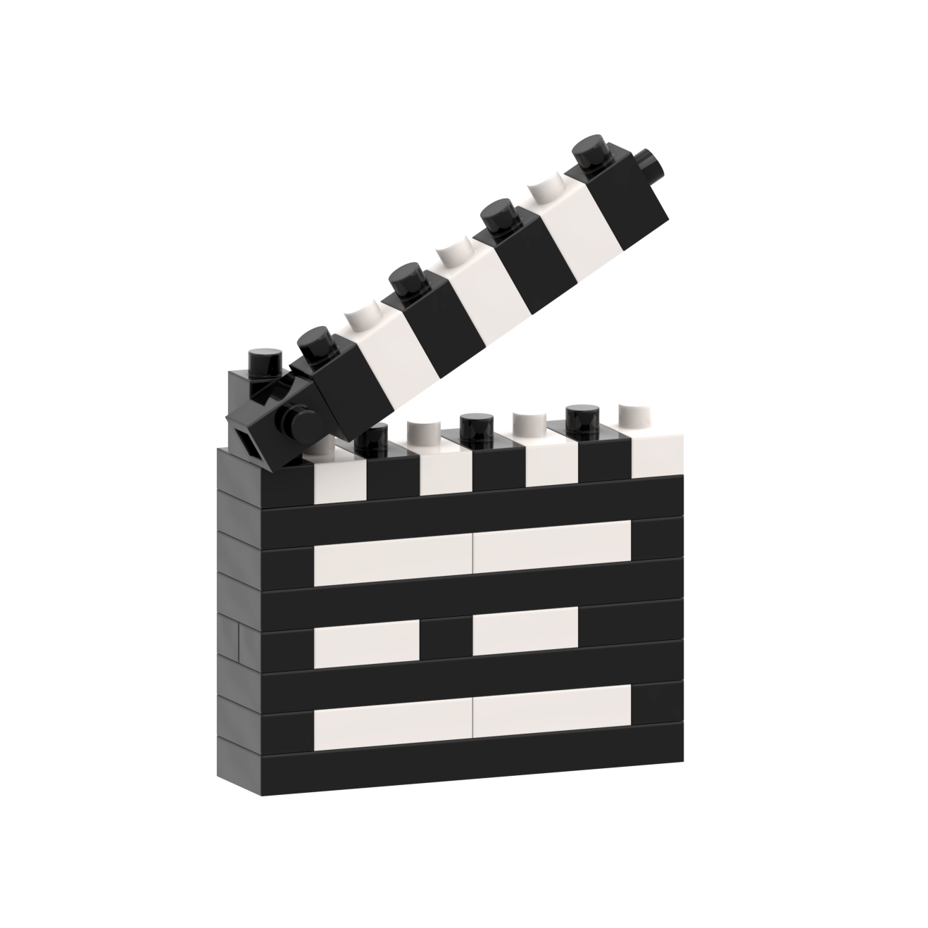 BRIXIES Clapperboard Postcard