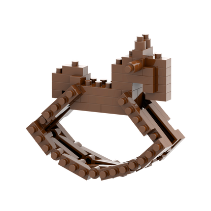 BRIXIES Postcard Rocking Horse