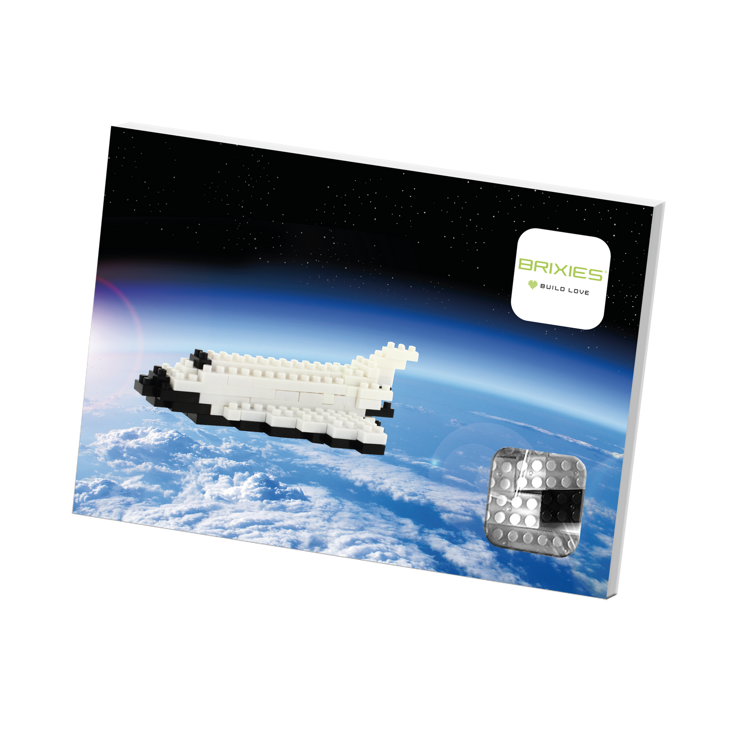 BRIXIES Space Shuttle Postcard