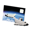 BRIXIES Space Shuttle Postcard