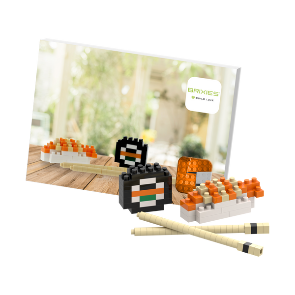 BRIXIES Postcard Sushi