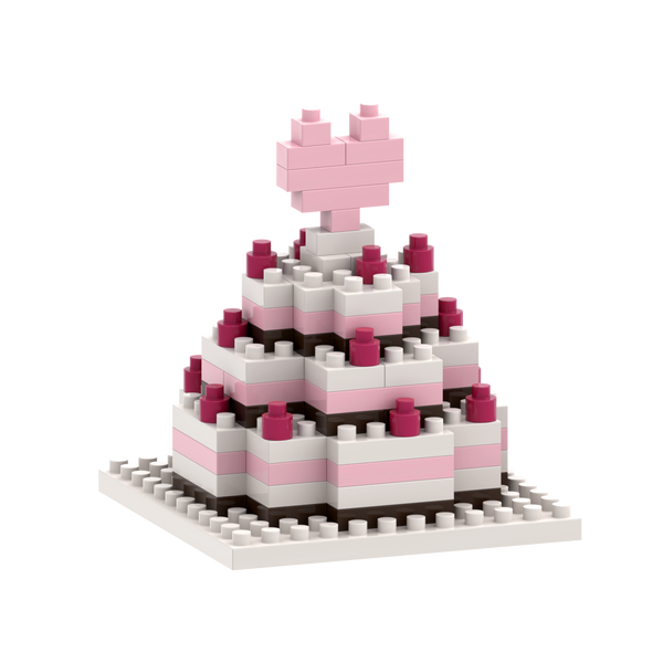 BRIXIES Wedding Cake Postcard