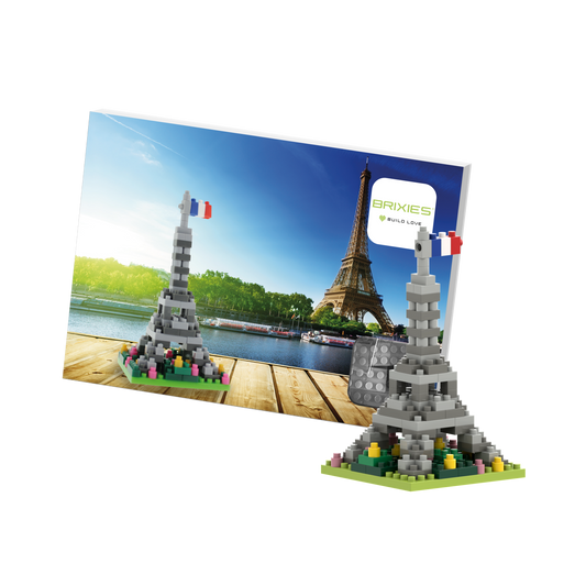 BRIXIES Postcard Eiffel Tower