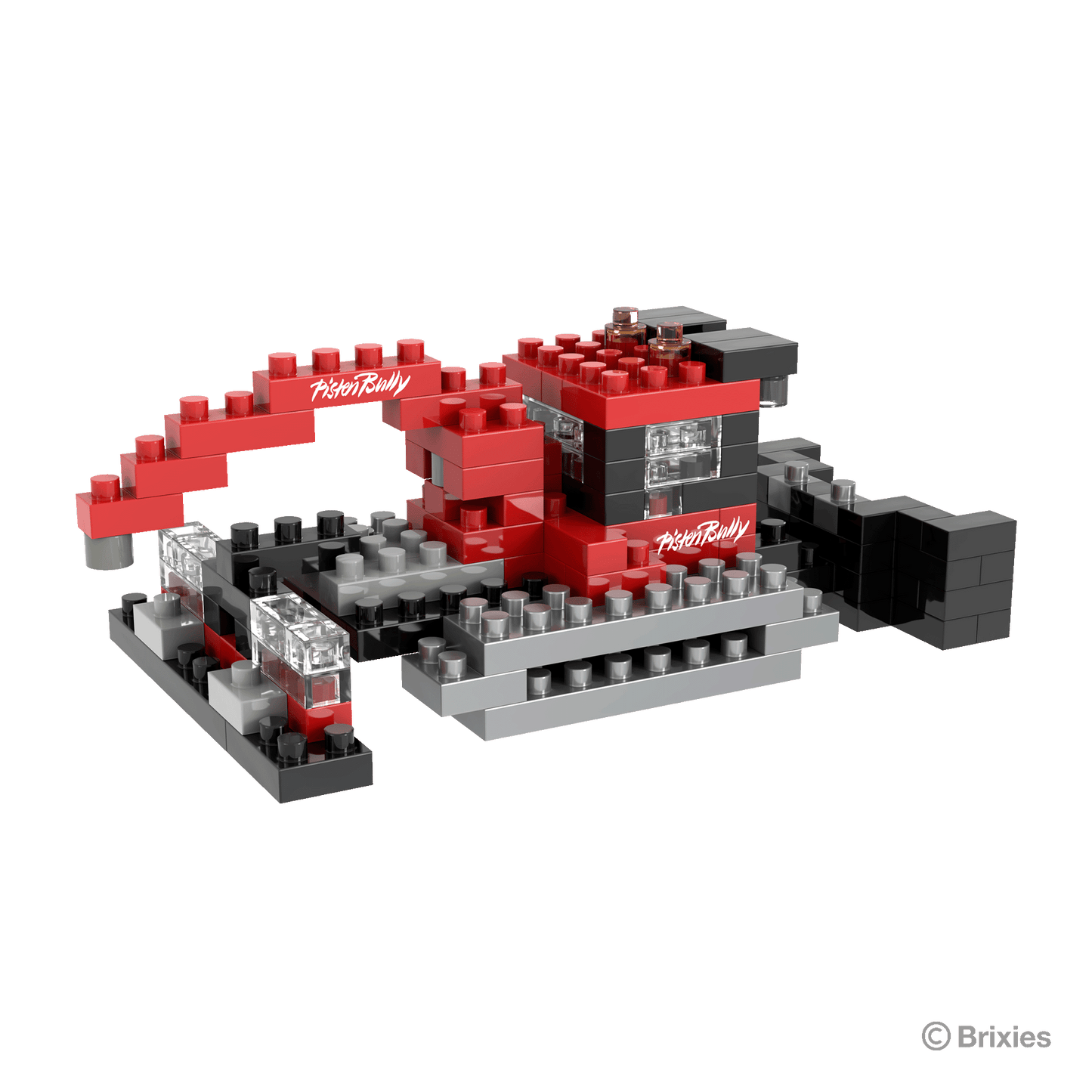 BRIXIES Postcard PistenBully
