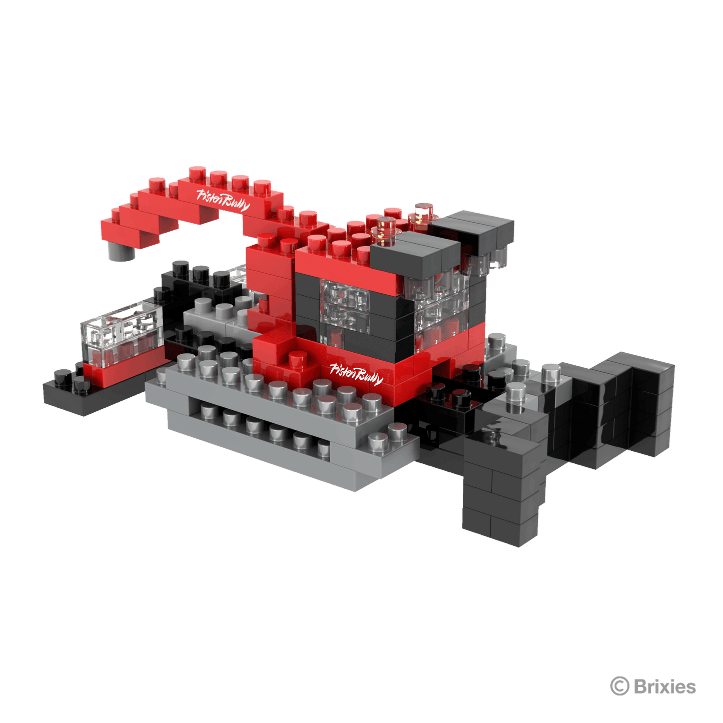 BRIXIES Postcard PistenBully