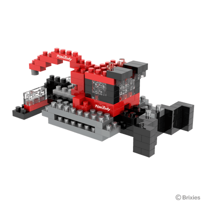 BRIXIES Postcard PistenBully