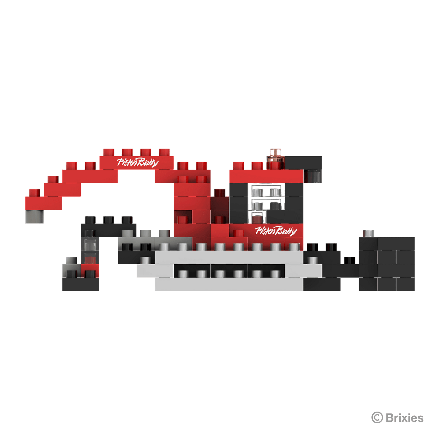 BRIXIES Postcard PistenBully