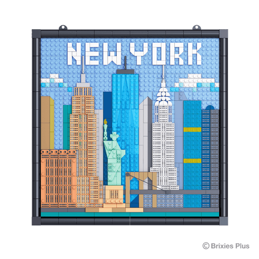 BRIXIES Plus New York Skyline