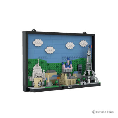 BRIXIES Plus Paris Postcard