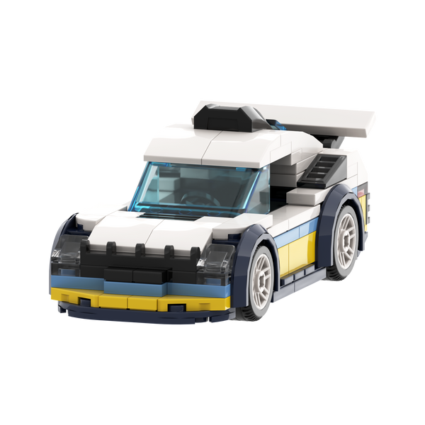 BRIXIES Plus Mini Rally Car / Mini Rally Racer