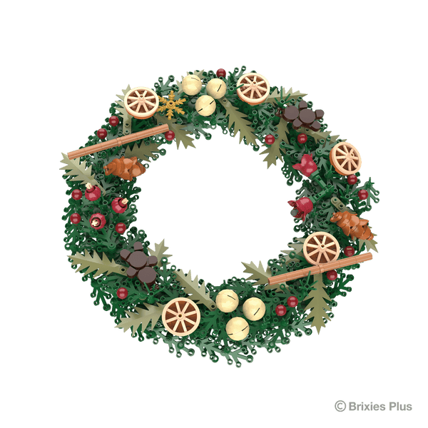 BRIXIES Plus Christmas wreath Advent wreath flower wreath