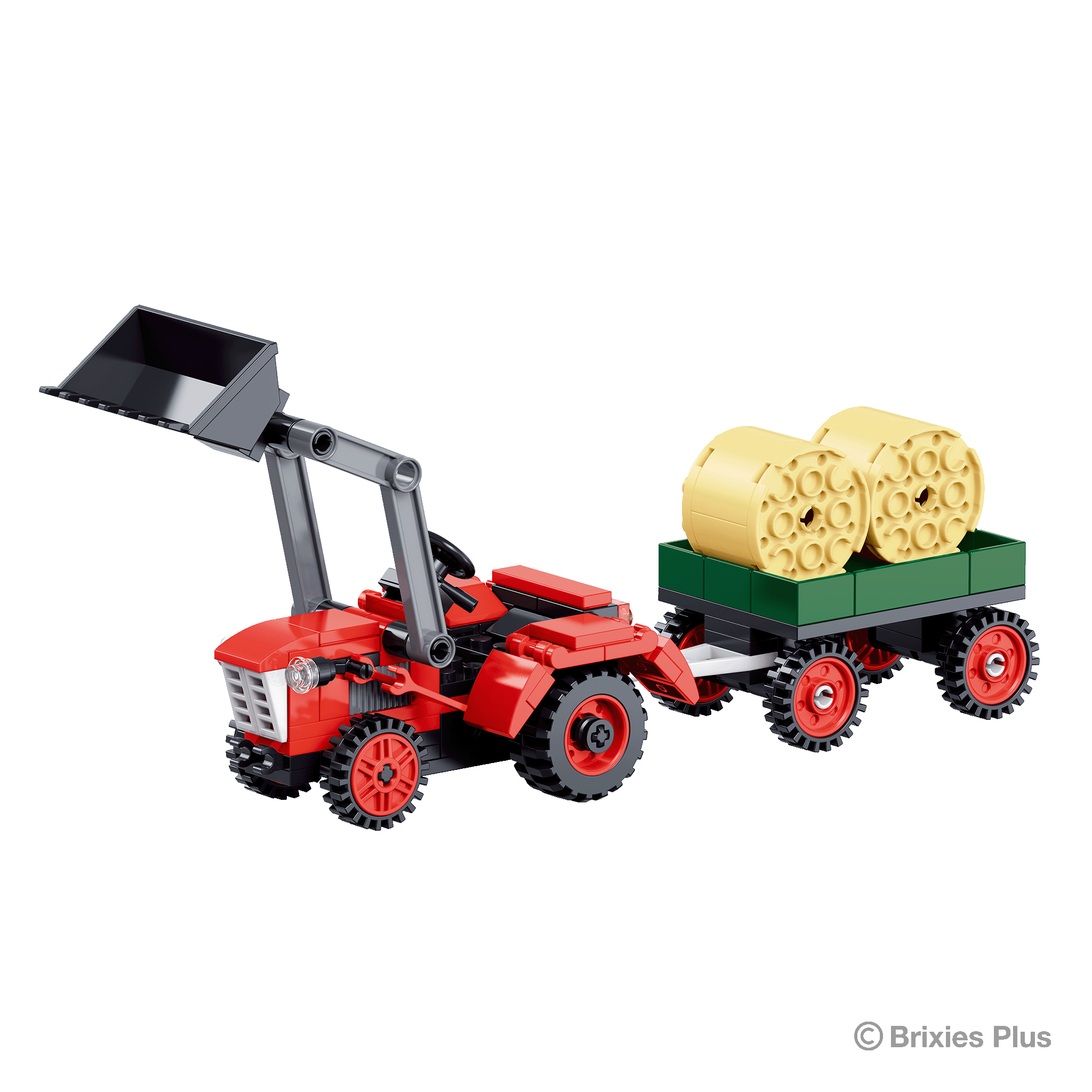 BRIXIES Plus Tractor red / Tractor red