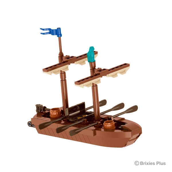 BRIXIES Plus Pirate Ship Small