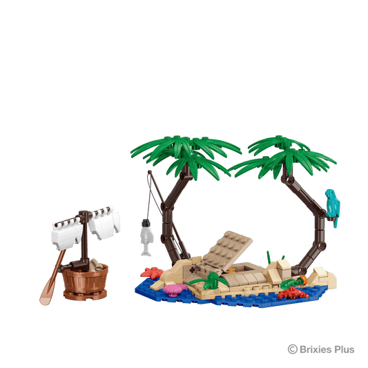 BRIXIES Plus Pirate Island Treasure