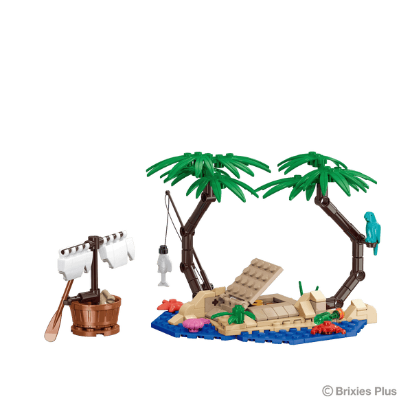 BRIXIES Plus Pirate Island Treasure