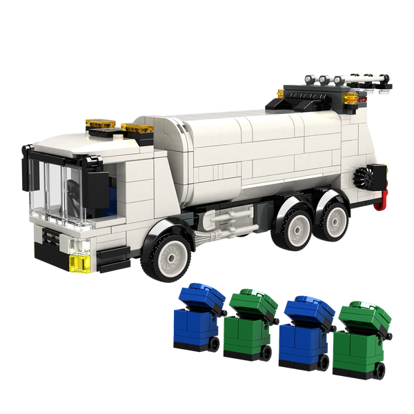 BRIXIES Plus Trash Car
