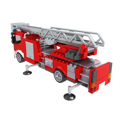 BRIXIES Plus Fire Department Turntable Ladder