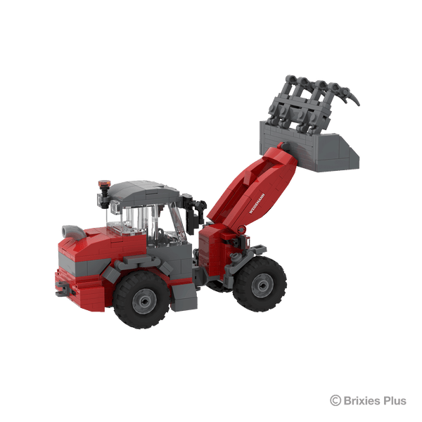 BRIXIES Plus Weidemann 3060 Grapple Bucket & Pallet Fork + Accessories