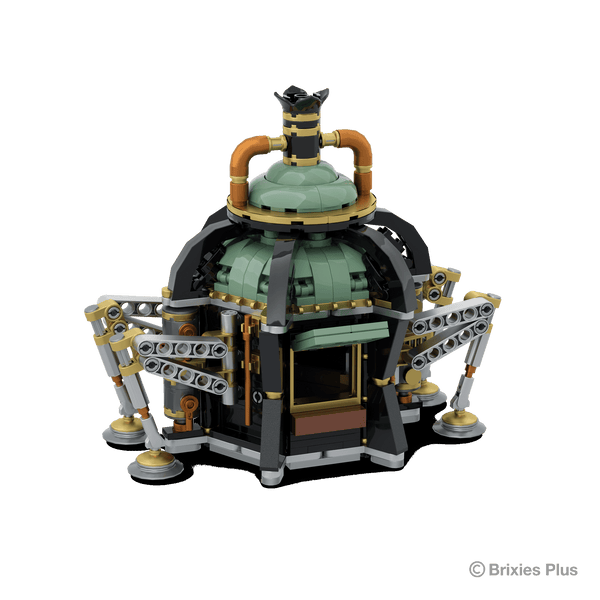 BRIXIES Plus Steampunk Walking Kiosk
