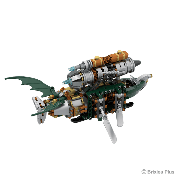 BRIXIES Plus Steampunk Dragonfly