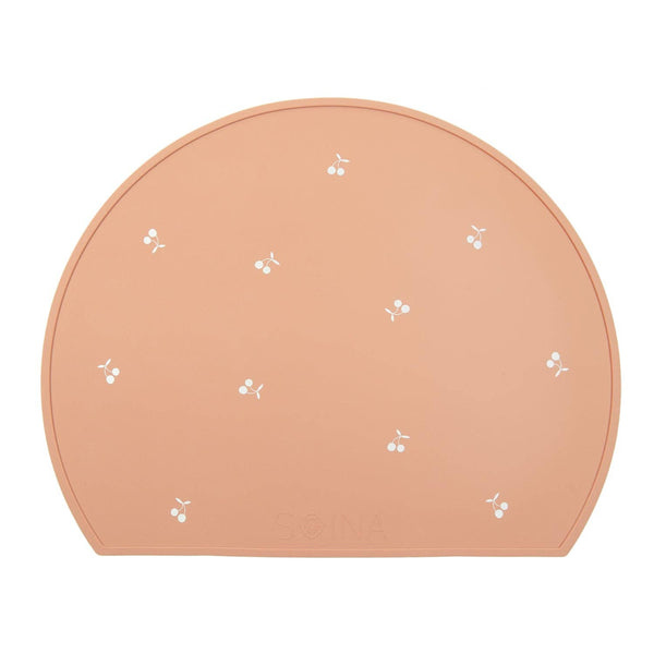 Set de table en silicone Cerises - Pêche