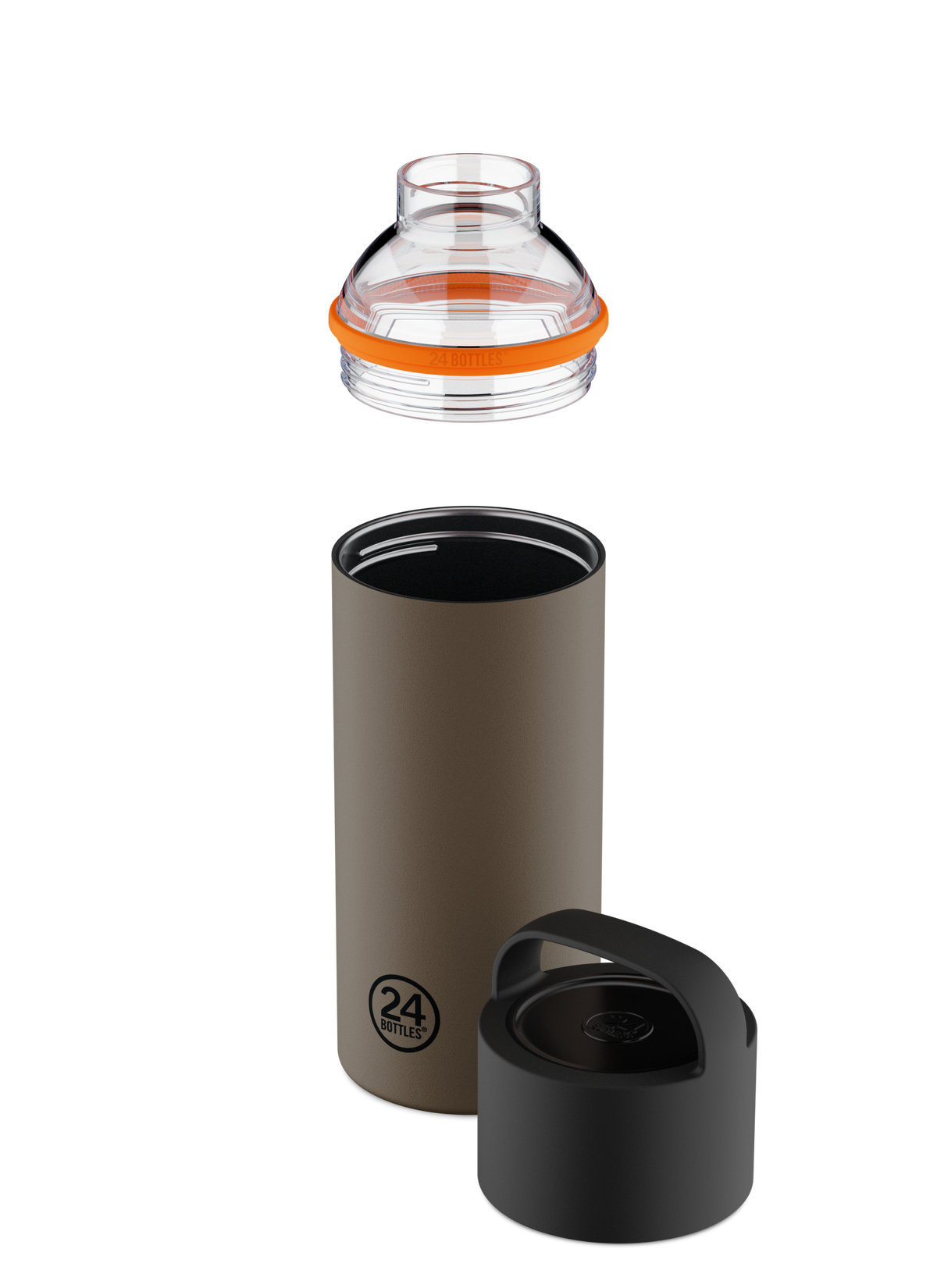 Bouteille sport "Spin Bottle" - Mocha 730ml