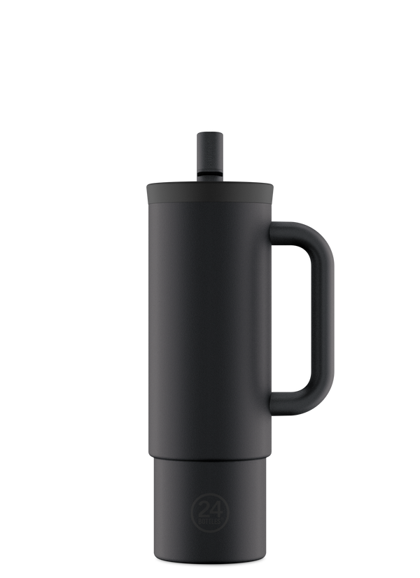 Straw Cup | Tuxedo Black - 800ml
