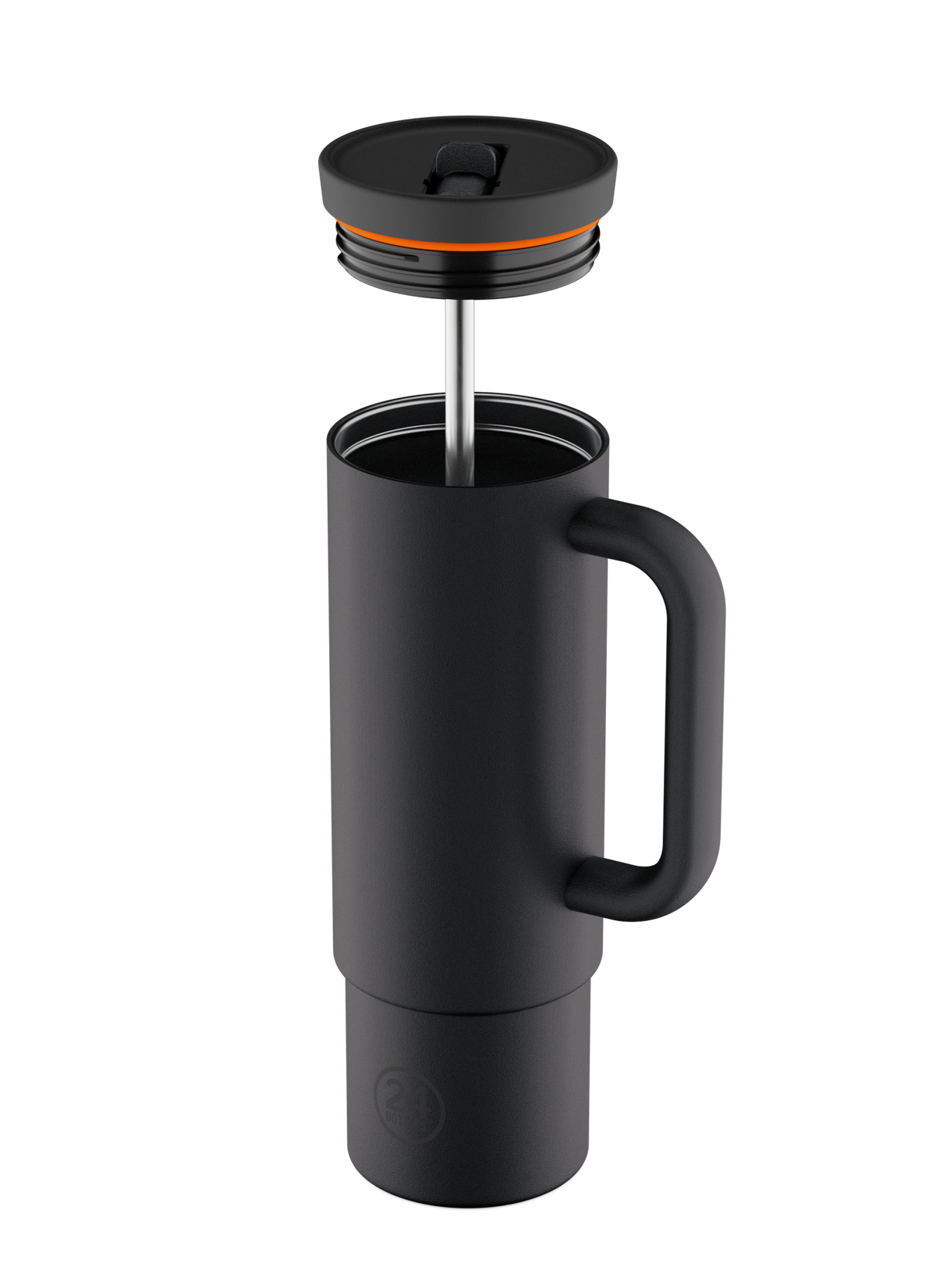 Gobelet à paille "Straw Cup" - Tuxedo Black 800ml