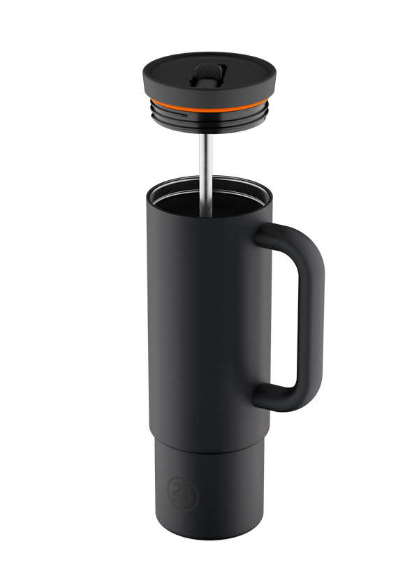 Straw Cup | Tuxedo Black - 800ml