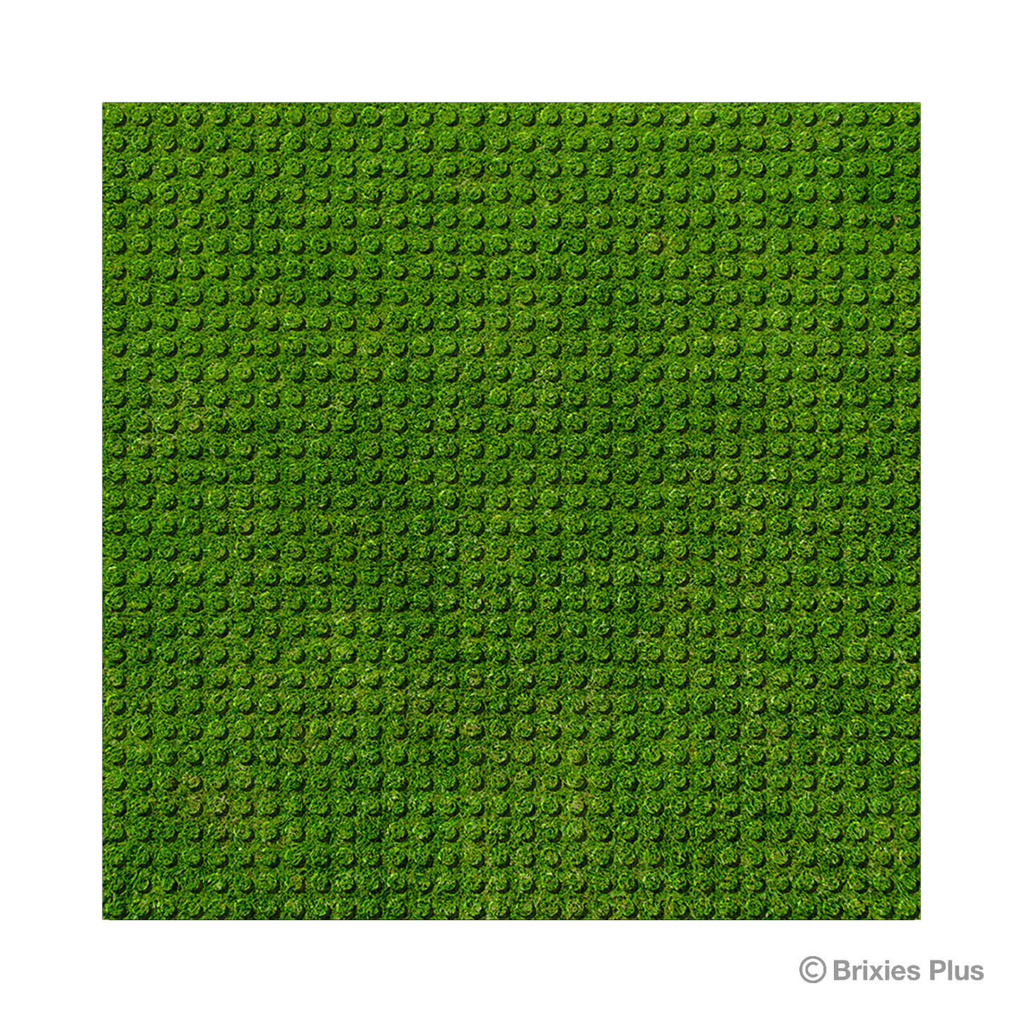 BRIXIES Plus Designer Baseplate Lawn 32 x 32 Studs