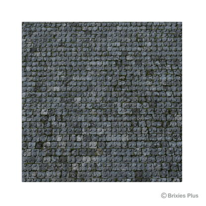 BRIXIES Plus Designer Platte Kopfsteinpflaster 32 x 32 Noppen