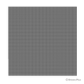 BRIXIES Plus Base Plate Grey 50 x 50 Studs