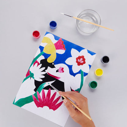 Kit de peinture au numéro Le Printemps