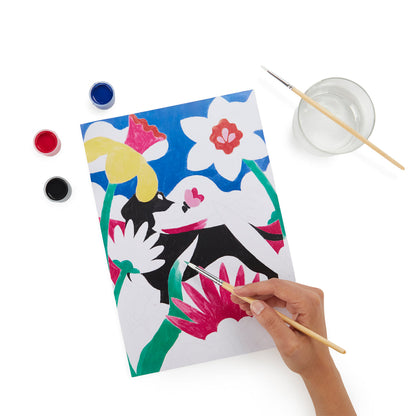 Kit de peinture au numéro Le Printemps