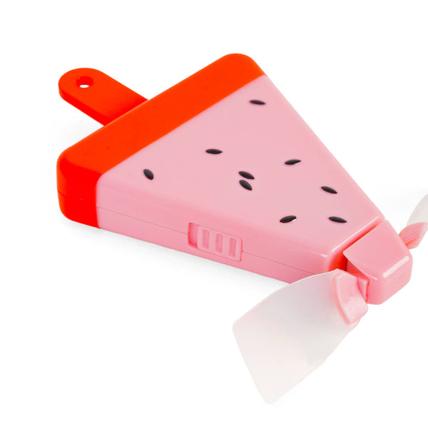 Ventilateur Mini Pastèque Rose Helio Ferretti Vue 2
