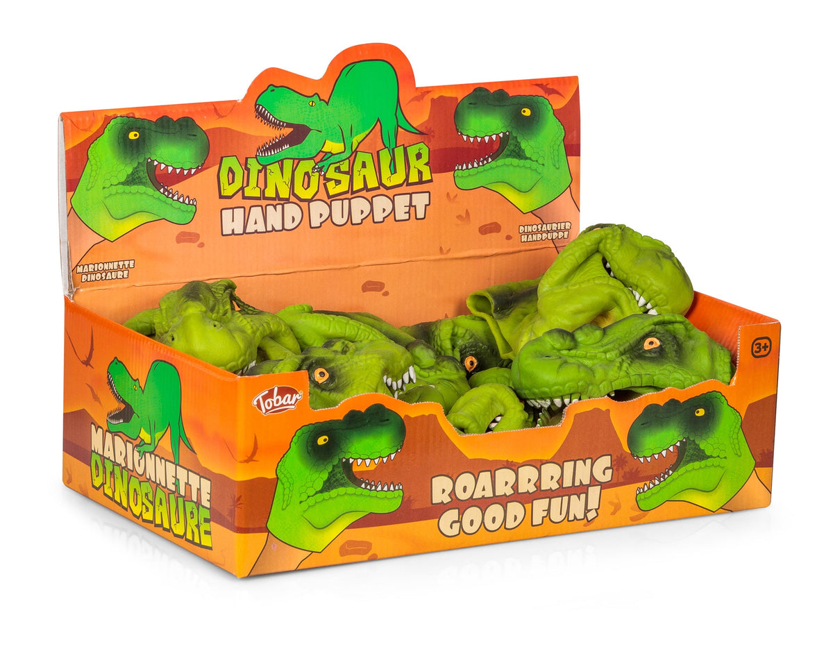HAND PUPPET DINOSAUR
