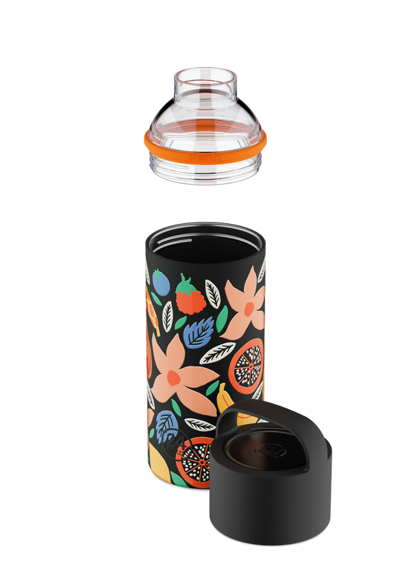 Bouteille sport "Spin Bottle" - Tropical Noir 730ml