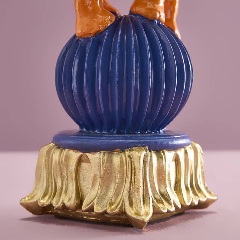 Orange elephant chandelier