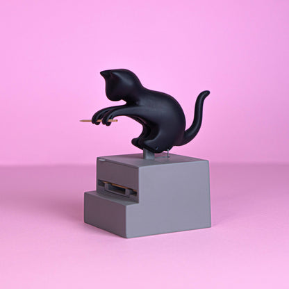 Frisky toothpick holder